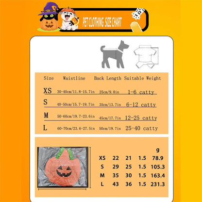Funny Dog Halloween Christmas Pumpkin Lantern Transformation Outfit Halloween Dog Cat Two Legged Pet Cute Pumpkin Hat Dog Jacket